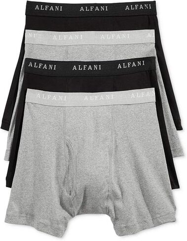 Alfani Men's 4 Pack. Cotton Boxer Briefs in Saudi Arabia