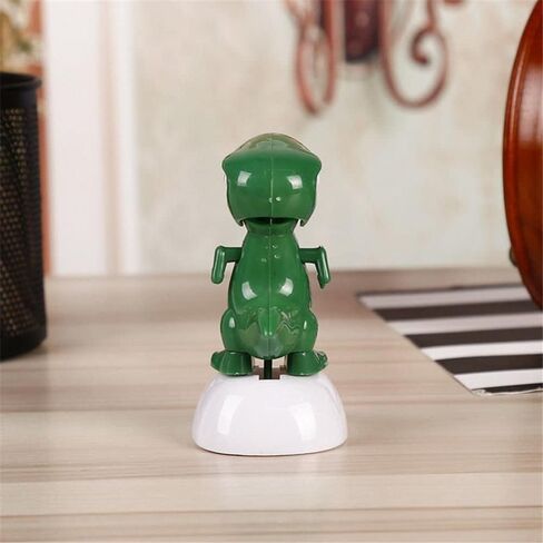 Green Solar Powered Dancing Dinosaur,Decoration Gift,Swinging Dancer, No Battery Required,Desk and Dashboard Decor Home Decor Solar Power Kits in Saudi Arabia