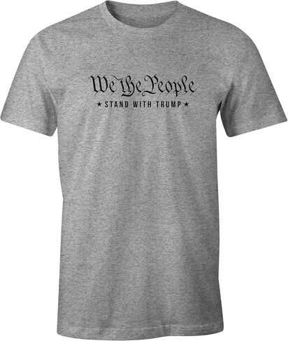 Ink Trendz We The People Stand with Trump 2024 Cotton Men's T-Shirt in Saudi Arabia