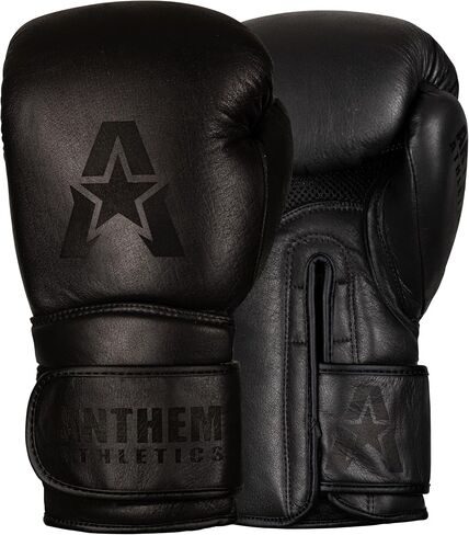 Anthem Athletics Stormbringer Genuine Leather Boxing Gloves for Muay Thai, Kickboxing - Men & Women - 12, 14 & 16 oz in Kuwait