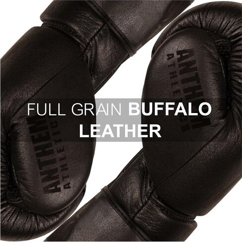 Anthem Athletics Stormbringer Genuine Leather Boxing Gloves for Muay Thai, Kickboxing - Men & Women - 12, 14 & 16 oz in Kuwait