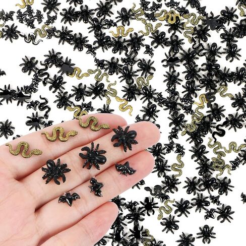 100PCS Halloween Miniature Bats Dollhouse Mini Bats for Crafts Cute Halloween Decor Tiny Bat Decor for Fairy Garden Dollhouse Micro Landscaping Decoration in Kuwait