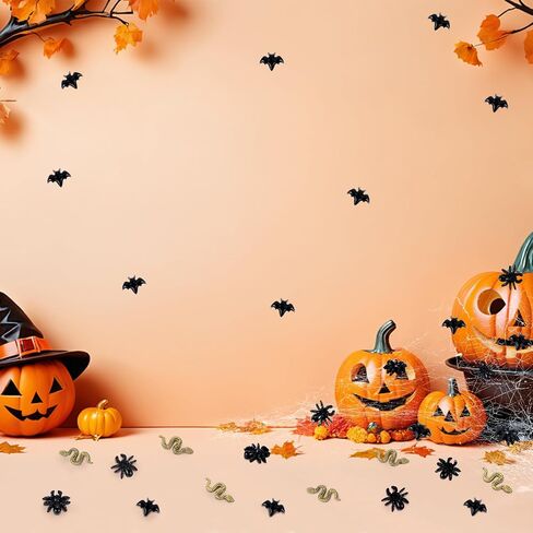 100PCS Halloween Miniature Bats Dollhouse Mini Bats for Crafts Cute Halloween Decor Tiny Bat Decor for Fairy Garden Dollhouse Micro Landscaping Decoration in Kuwait