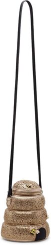 Betsey Johnson Queen Bee Crossbody, Yellow in Saudi Arabia