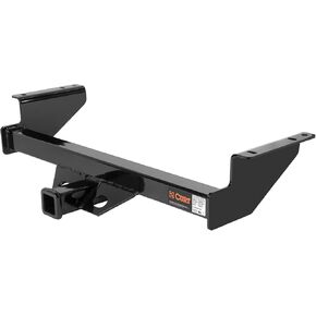 CURT 13184 Class 3 Trailer Hitch, 2-Inch Receiver, Fits Select Toyota Tundra, GLOSS BLACK POWDER COAT