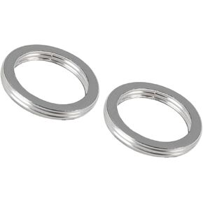 Motoforti 2pcs 30mm ID 40mm OD Motorcycle Exhaust Muffler Pipe Gasket O Rings for Honda CG125 Long-lasting