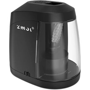 ZMOL مبراة أقلام رصاص كهربائية تعمل بالبطارية، مبراة أقلام رصاص للأقلام الملونة، توقف تلقائي للأقلام الرصاص رقم 2/الأقلام الملونة (6-8 مم)، المدرسة/الفصل الدراسي/المكتب (يتضمن كابل USB) in Kuwait