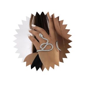 Andelaisi Punk Snake Bangle Bracelet Gold Open Snake Cuff Bracelet Gothic Snake Serpent Cuff Bracelet Vintage Bracelet Jewelry for Women
