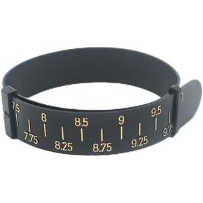 Black Bracelet Gauge Sizer, Ring Sizer Measuring Tool, 15-25cm Jewelry Measure Wrist Size Tool, Plastic Bracelet Measure Tool Jewelry Making Tools and Accessories, Jewelry Sizers and Mandrels