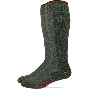 MUCK Boot Mens Merino Wool Heavyweight Tall Boot Socks 2 Pair Pack