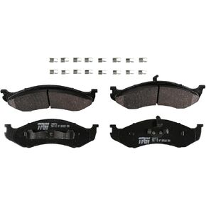 TRW Pro TRM0712 Disc Brake Pad Set For Jeep Wrangler 1997-2006, Front, And Other Applications