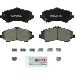 BOSCH BC1273 QuietCast Premium Ceramic Disc Brake Pad Set - Compatible With Select Dodge Nitro; Jeep Liberty, Wrangler; FRONT