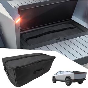 Truck Lower Bed Oxford Cooler Storage Bag for Tesla Cybertruck 2024 Accessories Waterproof Organizer for Cybertruck Accessories Foldable Trunk Storage Box Bag