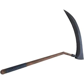 48" Foam Reaper Scythe Cosplay Costume Prop Pickaxe Xmas Gift Halloween