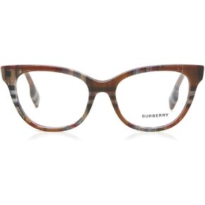BURBERRY Eyeglasses BE 2375 3966 Evelyn Check Brown