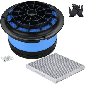 AF26427 P607955 Cabin Engine Air Filter Kit Compatible with Freightliner M2 106 112 108SD FL70 Trucks Replace AF26427 36000006 abpn10g P607955 PA5359 AF26154 42809 PA10188