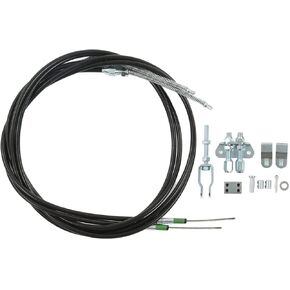 Universal Emergency Parking Brake Cable Kit, Handbrake Cable Assembly Great for Any Customized Car or Truck