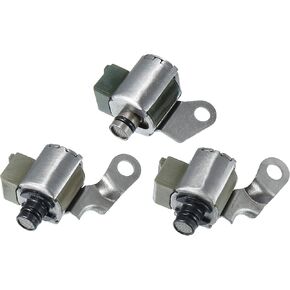X AUTOHAUX 3PCS Transmission Lock Up Solenoid Kit Shift Solenoids Kit A340E-F for Toyota 4Runner A340E A340F for Jeep Cherokee Comanche