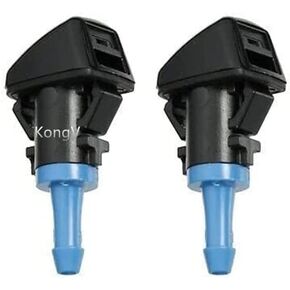 5303834AB 68024312 RH or LH Windshield Sprinkler Wiper Nozzle for Dodge Challenger Chrysler Guider Patriot and Jeep(2008-2017) Blue