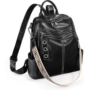 UTO Mini Backpack for Women Ladies Shoulder Backpack Fashion Handbag Convertible Shoulder Bag Purse