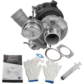 Bapmic 49377-06200 Turbo Charger Turbocharger Kit Compatible with 2003-2009 Volvo S60 S80 V70 XC70 XC90 B5254T2 2.5 LP TD04-14T