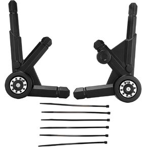 KIMISS Motorbike Side Frame Guard Cover, 2 Pcs Side Frame Slider Shock Proof, Replacement for R1250GS R1250GS ADV (Black)