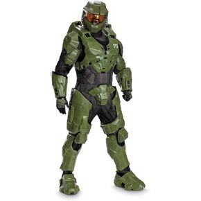 Disguise Mens Master Chief Infinite Ultra Prestige Adult Costume, Official Multi Piece Halo Master Chief Costume for Adults
