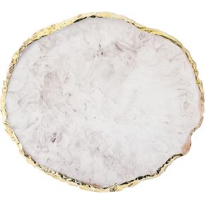 1 Piece Nail Art Palette Nail Polish Palette Mixing Palette Makeup Plate Nail Plates for Nail Art Nail Tip Holder Nail Art Display (Blue Leaf) in Kuwait