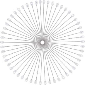 Tupalizy 75mm/3Inch Sewing Straight Pearl Head Decorative Pins Teardrop Corsage Pins for Wedding Ribbon Flower Hat Jewelry Christmas Ornaments Attaching Dressmarker Fabric Knit Crochet Crafts (50)