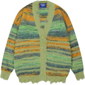 Aelfric Eden Cardigan Sweater Open Front Casual Knit Cardigans Pinstripe Fashion Sweaters 2024 Y2k Outfits