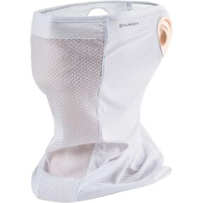 Ultra Thin Sport Neck Gaiter Face Cover With Ear Loops – Cooling Breathable Designed In Korea – UV Protection