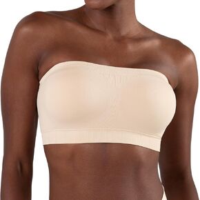 Truekind Bra, Wireless Strapless Bra, Bandeau Bra, Small to Plus Size Strapless Bras for Women, Womens Strapless Bras
