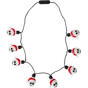 LUV HER Disney Nightmare Before Christmas Light Up Holiday Necklace, Ages 3+