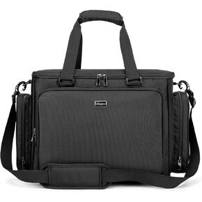 Rabjen Large Lawyer Tote Bag, 17" Laptop Briefcase Attache Lawyers Case Legal Size