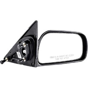 Dependable Direct Passenger Side Mirror for Toyota Camry (Japan Version Without Wire) - Unpainted Non-Heated Non-Folding Right Outside Rear View Door Mirror (1997-2001) - Parts Link #: TO1321132