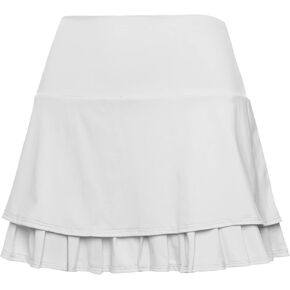 K-Swiss Women's Tier Pleat 14 Inch Tennis Skirt