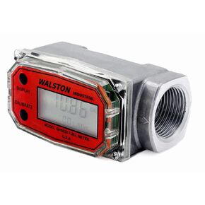 GH-5630 Digital Fuel Meter 1 Inch, Fuel Meter for Diesel, 3-30 GPM, Diesel, Gasoline, Kerosine, Lubricants, 1" NPT