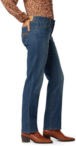 توقيع Levi Strauss & Co. جينز نسائي ذهبي بقصة مستقيمة (مصقول) in Kuwait