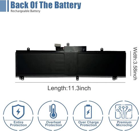 استبدال بطارية الكمبيوتر المحمول Vanpir C21N1624 لجهاز Asus Q325U Q325UA Q325UAR ZenBook Flip S UX370UA 1A 1B C4061T C4072T C4093T Series Notebook 0B200-02420000 7.7V 39Wh 5070mAh in Saudi Arabia