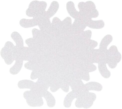 أشكال ندفات الثلج اللامعة الكبيرة من نيكي ناكس - 24 قطعة in Kuwait