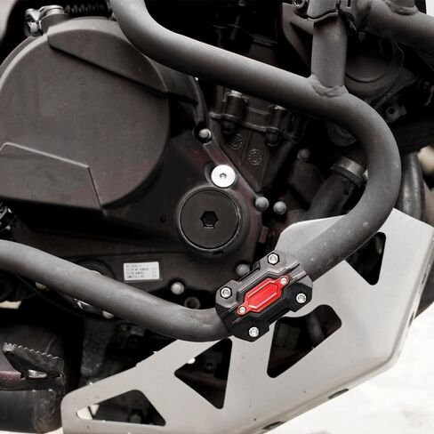 Motorcycle Engine Guard Bumper Block Crash Bar Slider 22/25/28mm Fit for Versys 650, Vulcan S, R1300GS, R1250GS, 390 Adventure, Africa Twin, TRANSALP XL750, Vstrom (Blue) in Kuwait