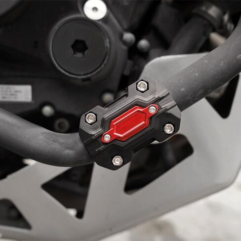 Motorcycle Engine Guard Bumper Block Crash Bar Slider 22/25/28mm Fit for Versys 650, Vulcan S, R1300GS, R1250GS, 390 Adventure, Africa Twin, TRANSALP XL750, Vstrom (Blue) in Kuwait