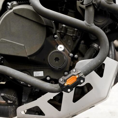 Motorcycle Engine Guard Bumper Block Crash Bar Slider 22/25/28mm Fit for Versys 650, Vulcan S, R1300GS, R1250GS, 390 Adventure, Africa Twin, TRANSALP XL750, Vstrom (Blue) in Kuwait
