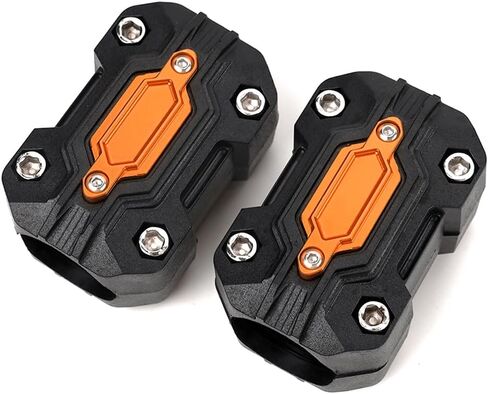 Motorcycle Engine Guard Bumper Block Crash Bar Slider 22/25/28mm Fit for Versys 650, Vulcan S, R1300GS, R1250GS, 390 Adventure, Africa Twin, TRANSALP XL750, Vstrom (Blue) in Kuwait