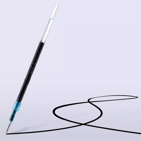 Oil-Based Gel Ink Roller Ball Pens Refills, Blue, 0.7 MM, Pack of 10, SXR7.33 in Saudi Arabia