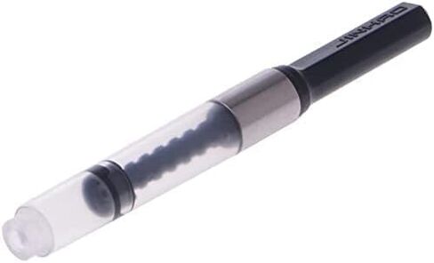2 Pcs Black Universal Fountain Pen Ink Converter Standard Push Piston Fill InkAbsorber Resistant and Deft Writing and Correction Supplies, Pens and Refills Writing in Saudi Arabia