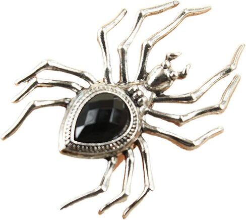 Caiyao Punk Stacking Spider Knuckle Ring for Women Men Gothic Beaded Open Adjustable Insect Animal Statement Finger Ring Exaggrated Rock Party Bar Halloween Jewelry Gift in Saudi Arabia