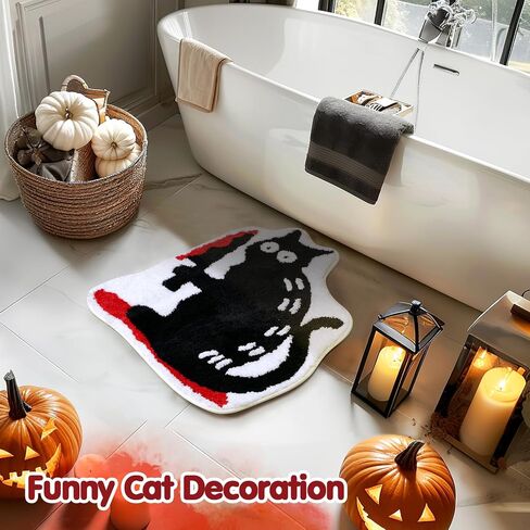 Octopus Goth Tentacles Bath Mat Non Slip Bathroom Mat Ocean Animal Cthulhu Tufted Rug Shower Mat Aesthetic Floor Carpet for Bedroom Decor for DND RPG Gamers Fans Nautical Enthusiasts 27.6"x22.2" in Saudi Arabia