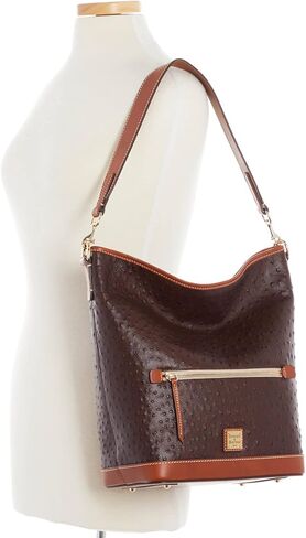 Dooney & Bourke Handbag, Ostrich Hobo Shoulder Bag in Saudi Arabia