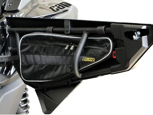 مجموعة حقائب Nelson Rigg Polaris RZR والباب الأمامي مع وسادة ركبة قابلة للإزالة؛ يناسب معظم موديلات Polaris RZR 2014-2021 وCan Am Maverick in Kuwait